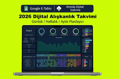 Alışkanlık & Görev Takip Sistemi (Dijital İndirme)