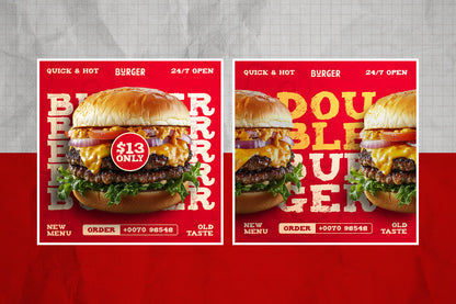 Fast Food Post Tasarımı Seti FY10
