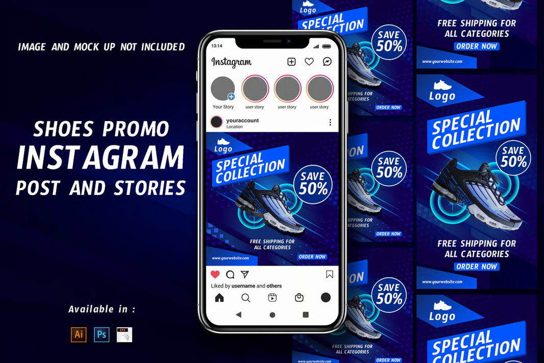 Promo Spor Ayakkabı Post Tasarımı FA14