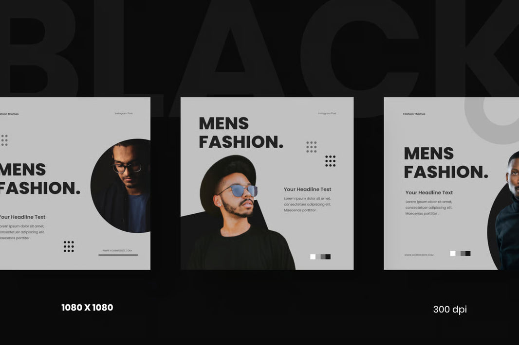 Black Moda Post Tasarımı FG1