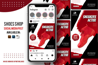 Sneaker Ayakkabı Sosyal Post Tasarımı FA19
